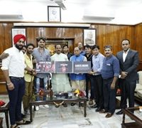 Gangster Dulhaniya Team Meets CM Of Jharkhand Shri Raghuvar Das