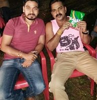 Power Star Pawan Singh Congratulates Bhojpuria Kaka Arun Singh On Becoming Brand Ambasador For SHAAN Detergent Powder