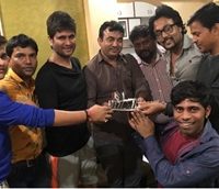 Manoj Kumar Birthday Celebrated  With Friends At Producer Actor Anil Samrat‘s Office