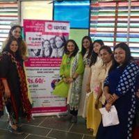 WEE’s WEE Clean Social Project for rural & slum ladies with brand ambassador Priyanka Pol in Borivali National Park organized by WEE Founder Chaitali Chatterjee