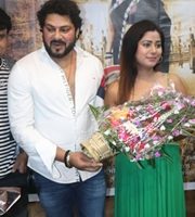 Grand  Muhurat Of Bhojpuri Film TEJASHWINI YADAV IPS With Song Recording In Mumbai