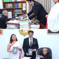 Pranab Mukherjee Appreciated The Biography of Sandeep Marwah