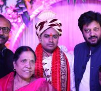 Amidst splendor Patna witnesses a grand wedding of PRO Sanjay Bhushan Patiyala, Bhojiwood compliments it with large heartedness