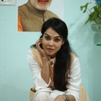 Bollywood Actress Nikita Rawal Celebrates 70th Birthday Of Prime Minister Narendra Modi