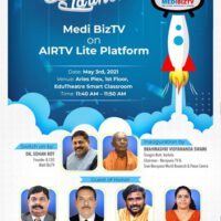 Access to Health Information is now just a Click away  Medibiz TV joins hands with Air TV