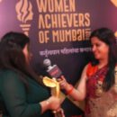 Shabnam Parveen  Co-founder Of Nexcinema Conferred With The Award  Of Lokmat Women Achievers of Mumbai 2021